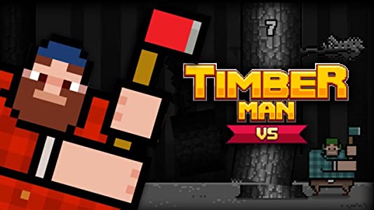 James and Mike try Online Multiplayer with Timberman VS on Nintendo Switch