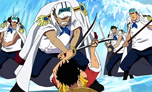 Shinde mo Tasukeru: Luffy vs Kaigun Battle Start