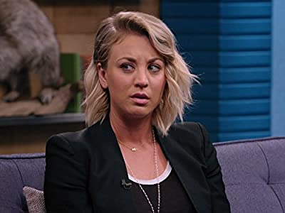 Kaley Cuoco Wears a Black Blazer and Slip on Sneakers